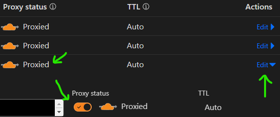 Proxy Configuration